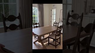 Modern Dining Chair Design | Solid Wood & Linen Upholstery