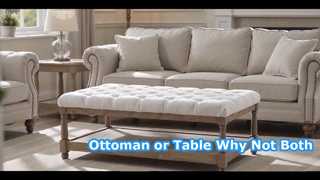 Table basse ou pouf : lequel convient le mieux dans un salon ?