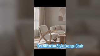 What actually makes a lounge chair feel Scandinavian? 