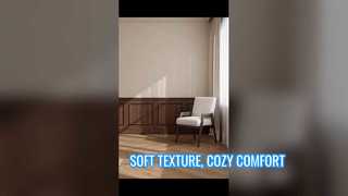 Solid Wood Sherpa Upholstered Dining Chair | Modern Café & Lounge Chair