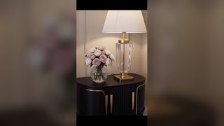 Modern Upholstered Dining Chair with Decorative Two-Color Back Design